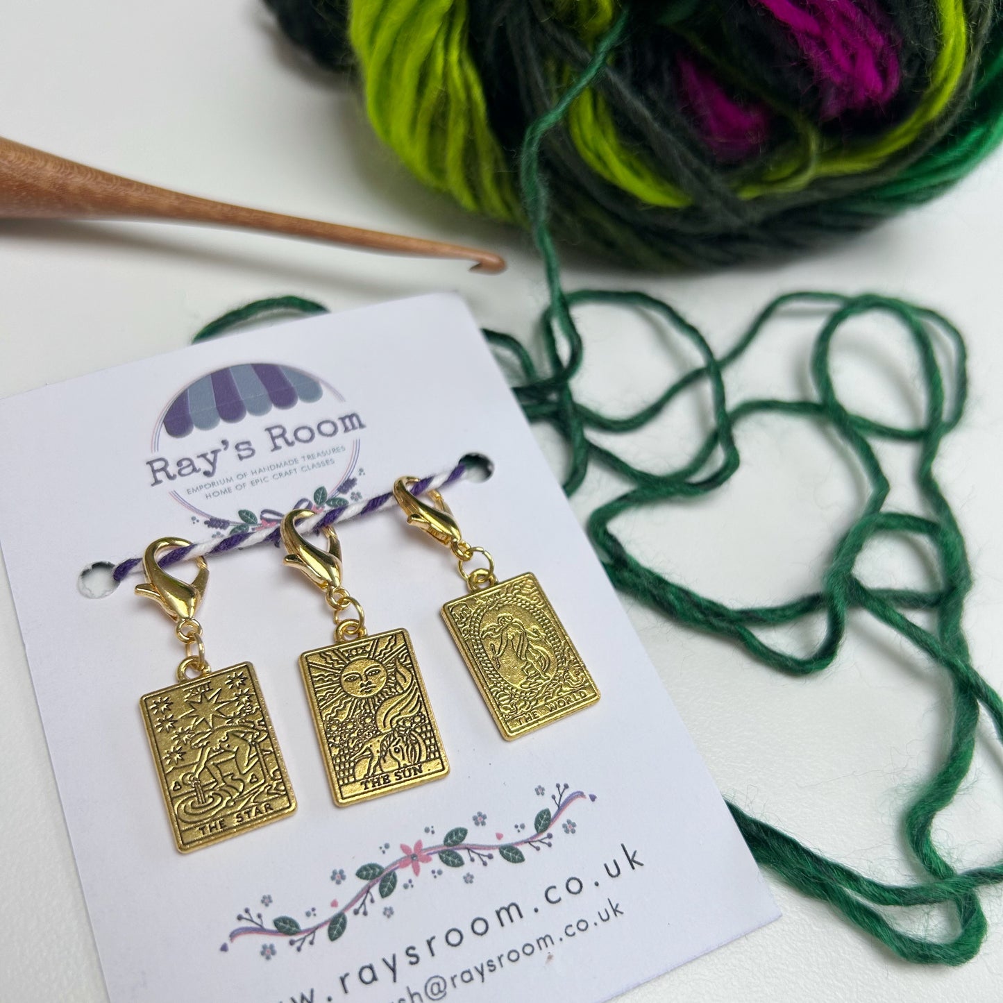 Tarot Card Stitch Markers