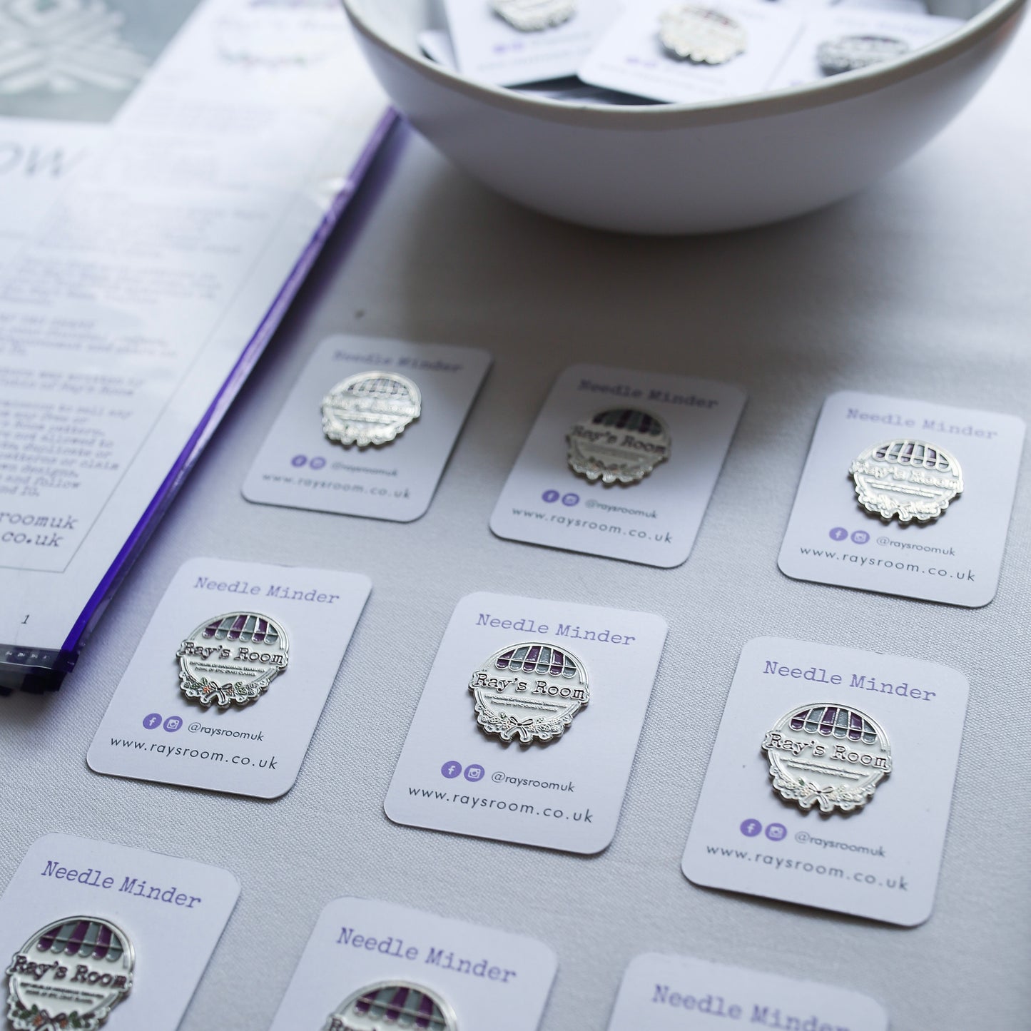 Ray's Room Enamel Needle Minder