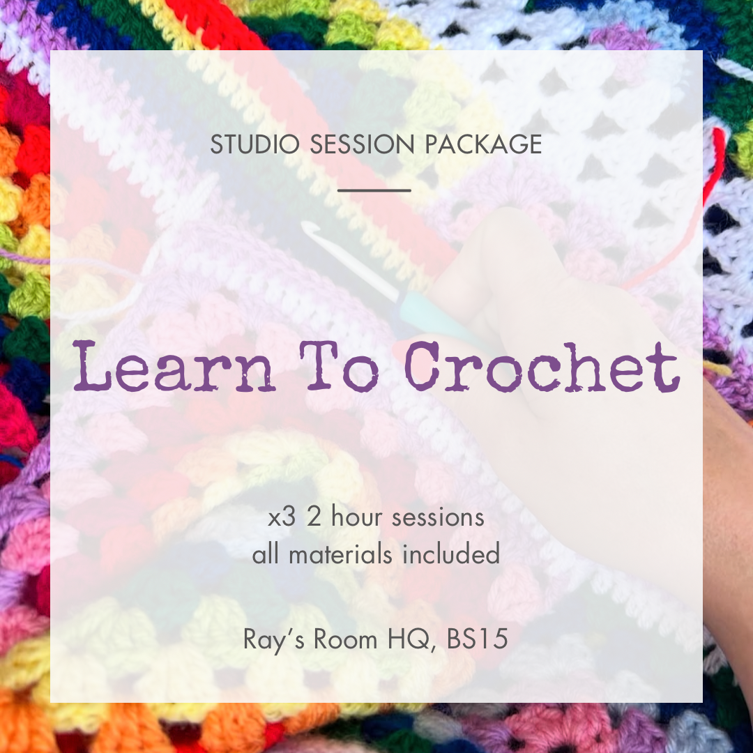Learn To Crochet with Tash Package - all quality materials included