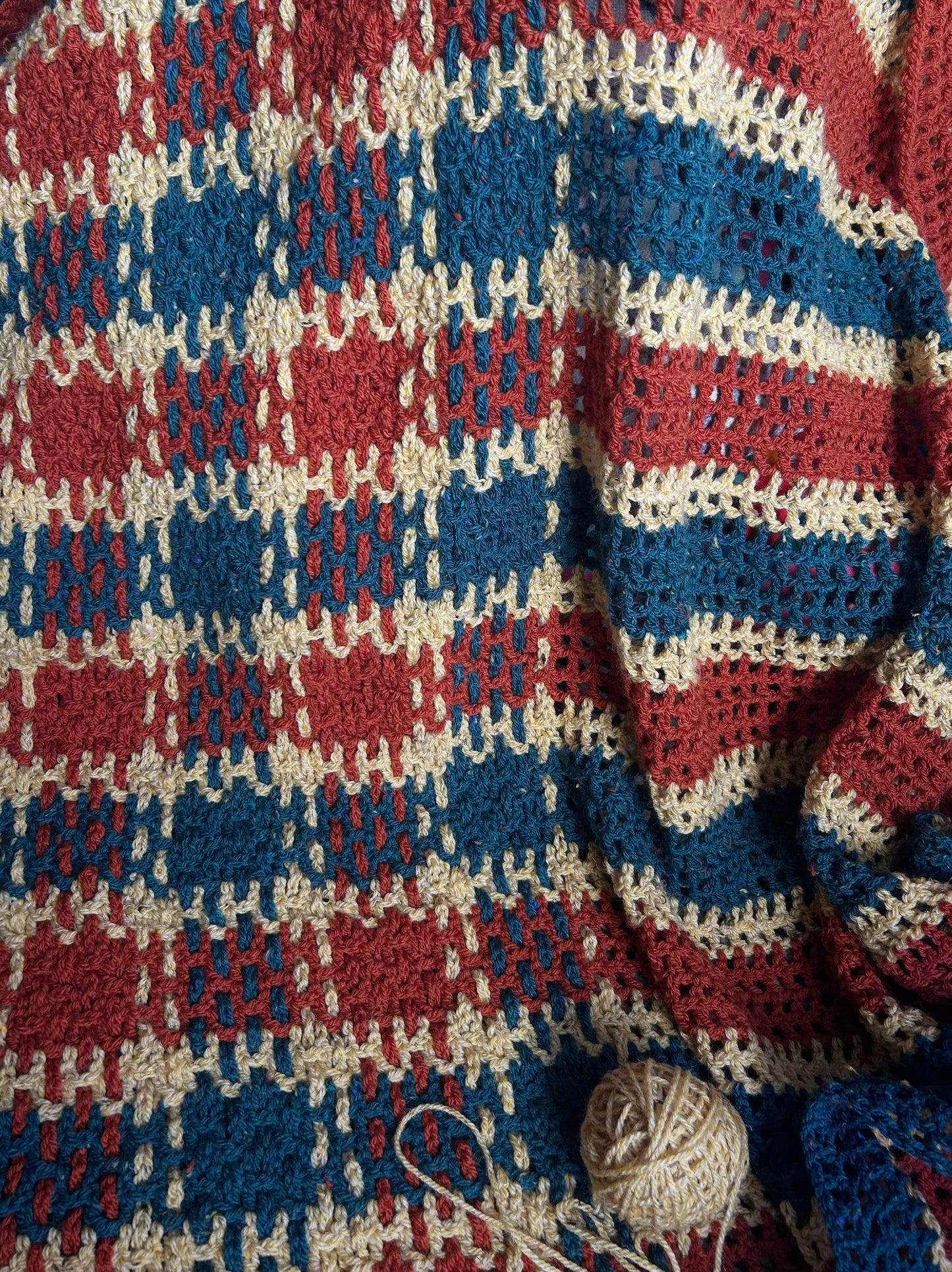 Winter Tartan Throw Kit