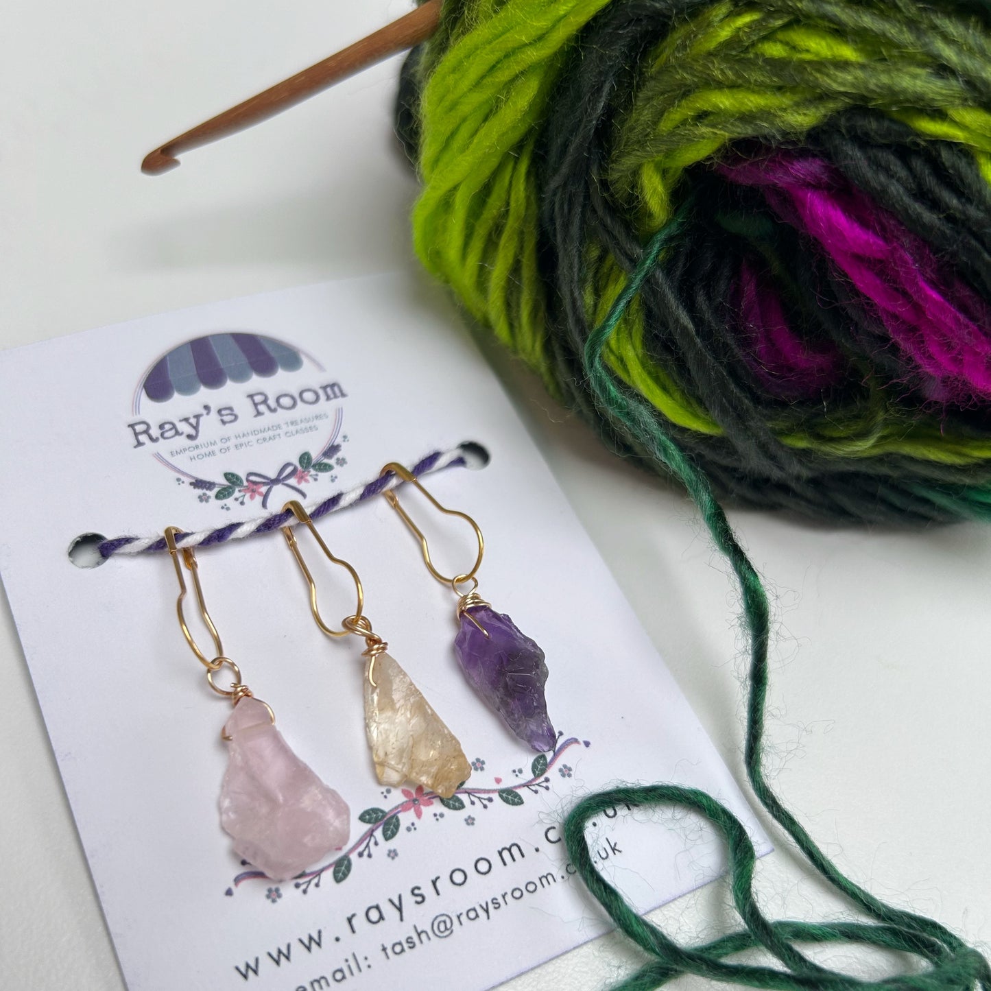 Crystal Stitch Markers