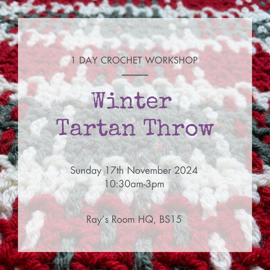 Winter Tartan Throw Workshop