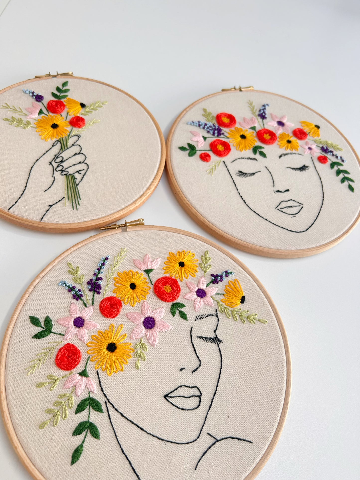 Hand Embroidery Workshop - The Botanic Muse Collection