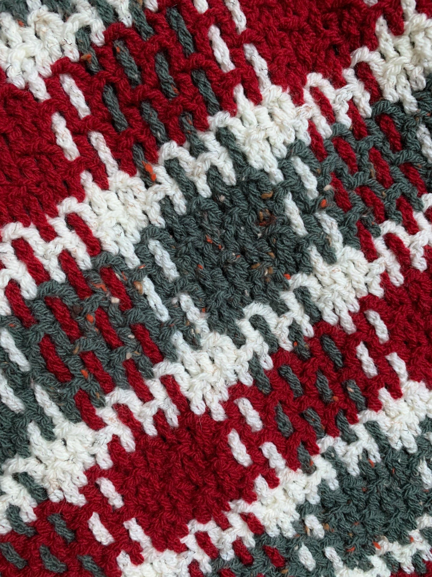 Winter Tartan Throw - Crochet Workshop