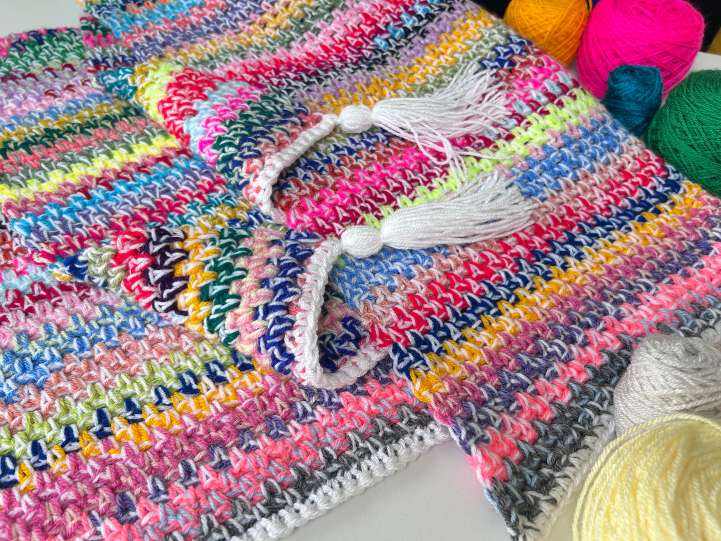 Moss Stitch Stash Buster