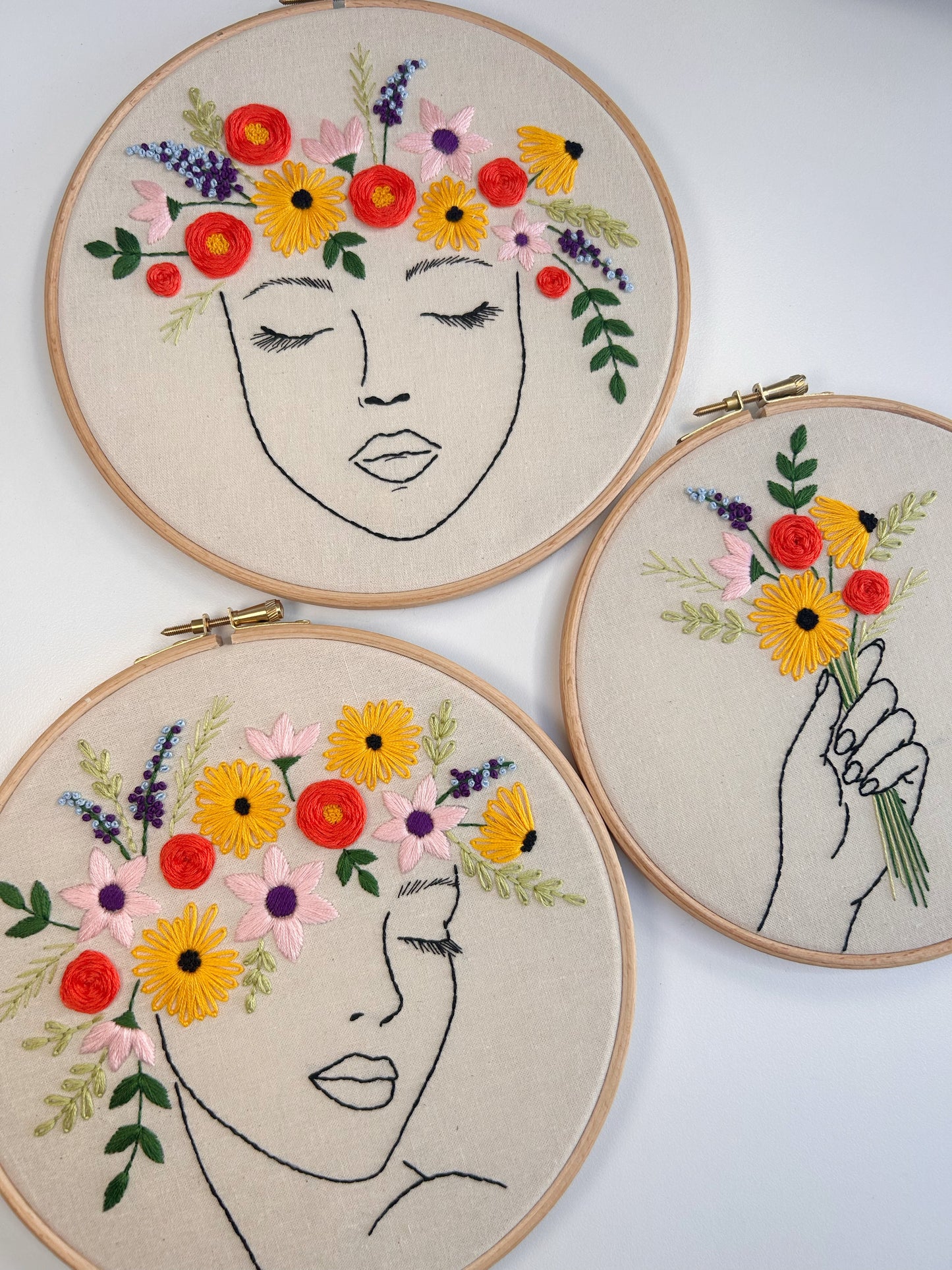 Hand Embroidery Workshop - The Botanic Muse Collection