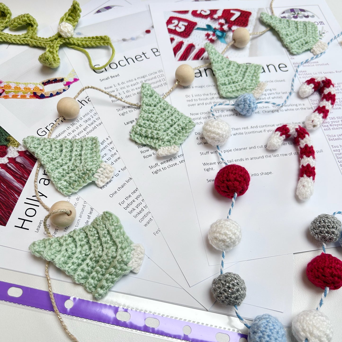 Christmas Crochet Decorations Pattern Bundle