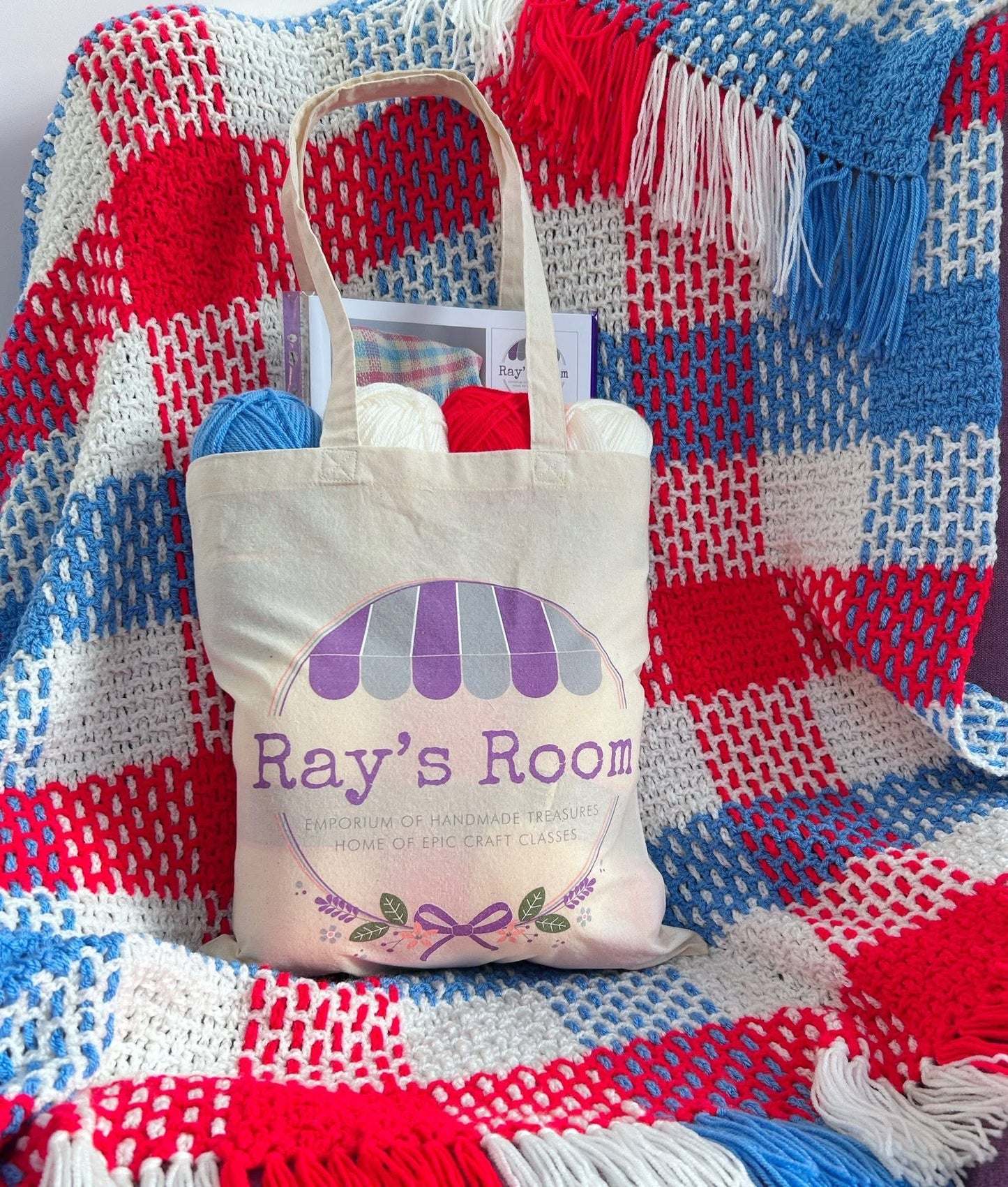 Spring / Summer Picnic Throw Crochet Workshop