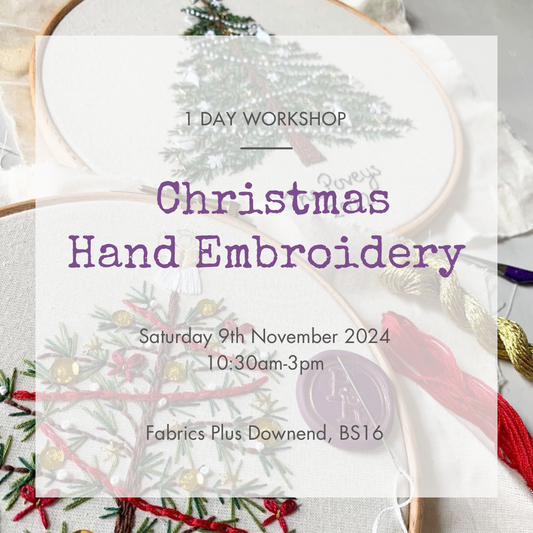 Christmas Embroidery Workshop