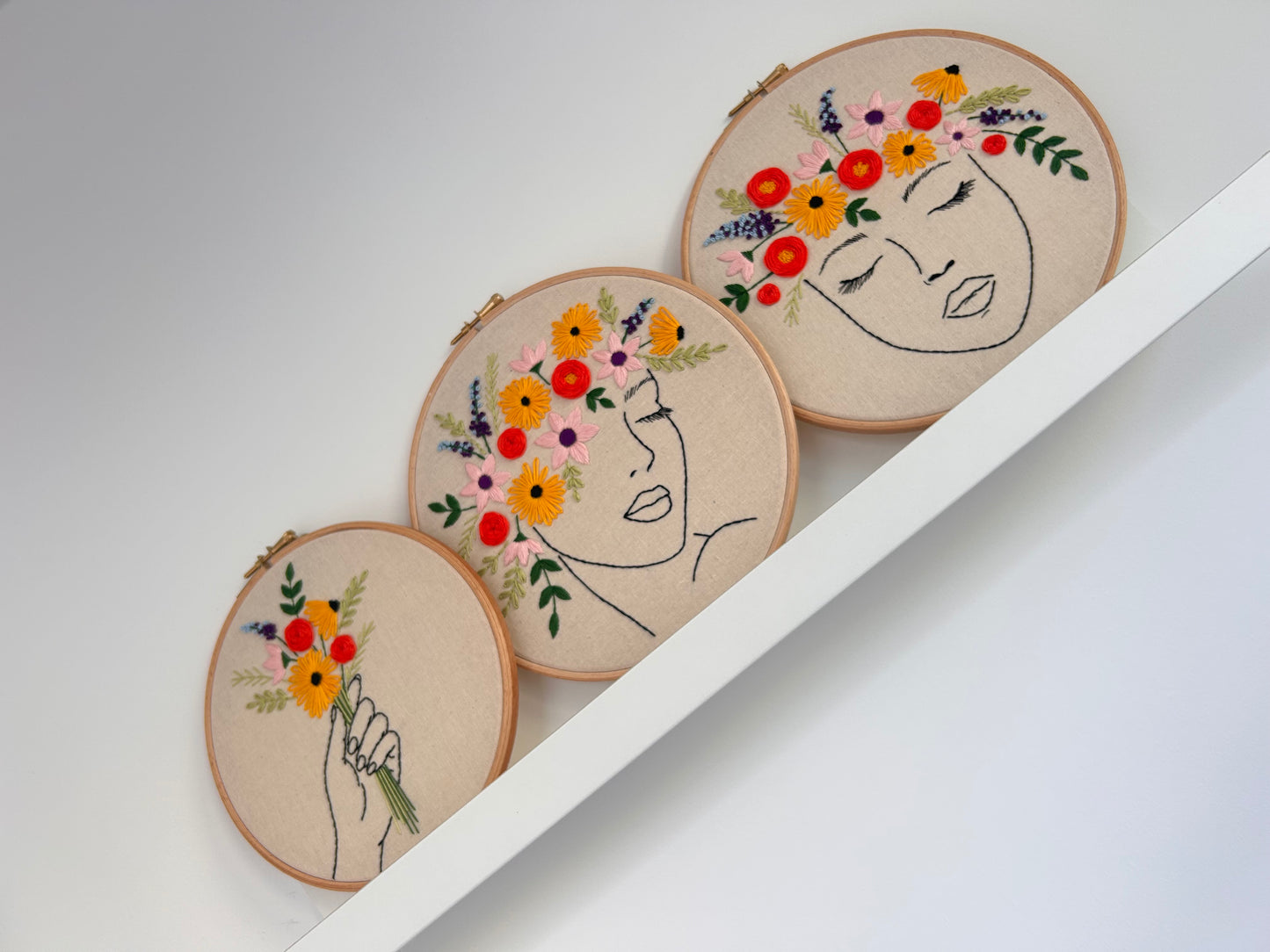 Hand Embroidery Workshop - The Botanic Muse Collection