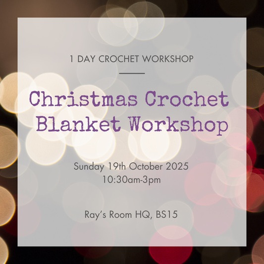 NEW Christmas Crochet Blanket Workshop