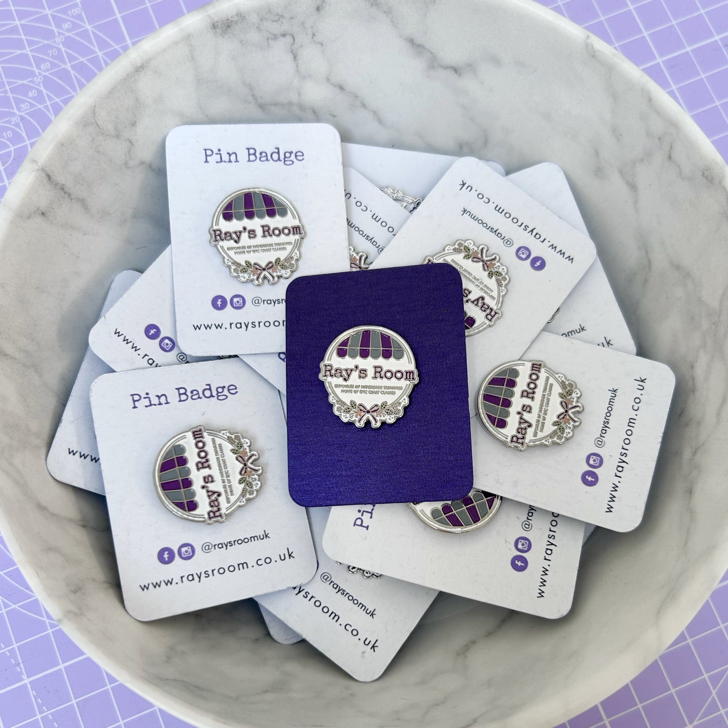 Ray's Room Enamel Pin Badge