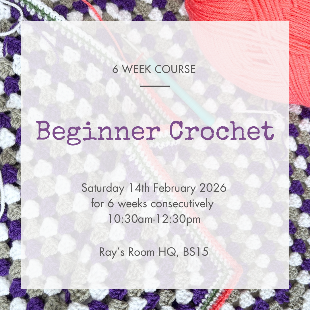 Beginner Crochet 6 Week Course - Saturday - In Person