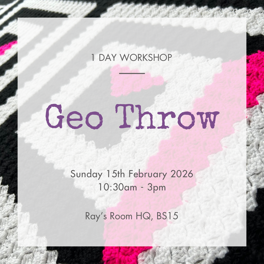 Geo Throw Crochet Workshop